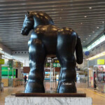 fernando botero horse sculpture