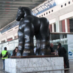 fernando botero horse sculpture