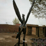 Winged Horse Sculpture