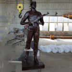 life size soldier statue