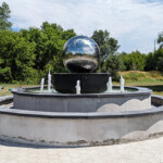 Stainless Steel Ball Fountain