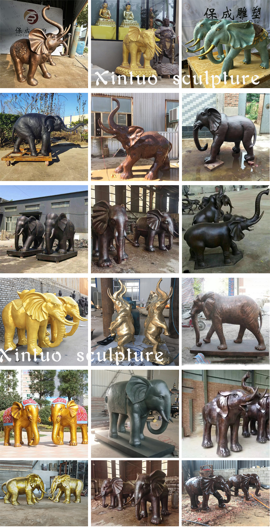 Elephant Statue Project Cases