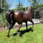 horse yard statue