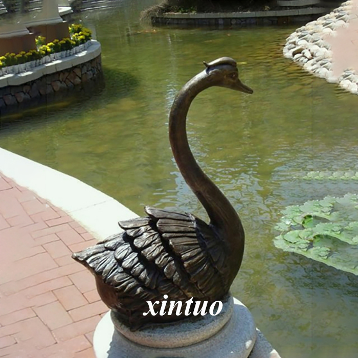 swan water fountain