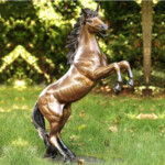 Jumping Horse Sculpture