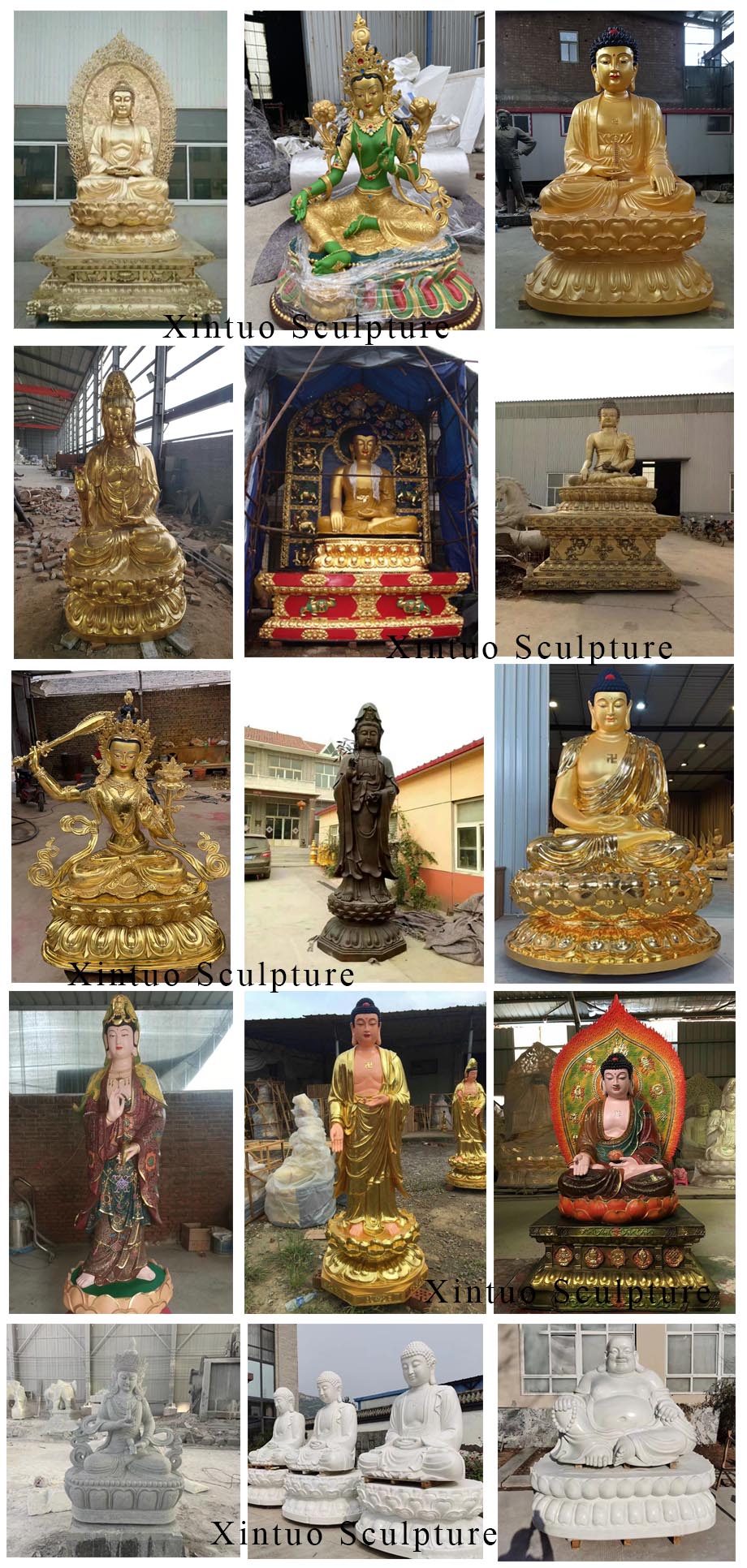 buddha sculptures