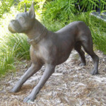 Doberman Bronze Statue