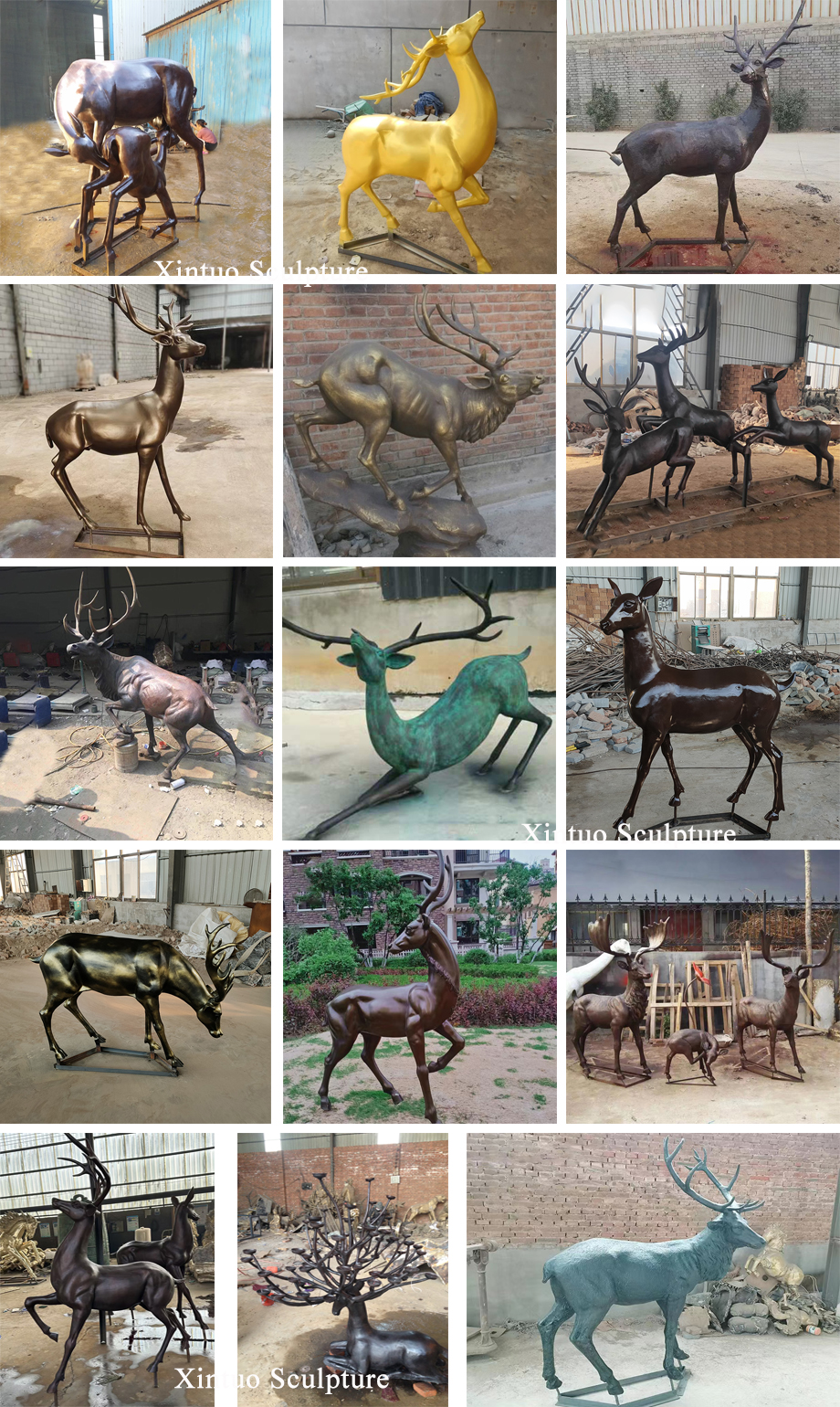 bronze whitetail deer sculpture