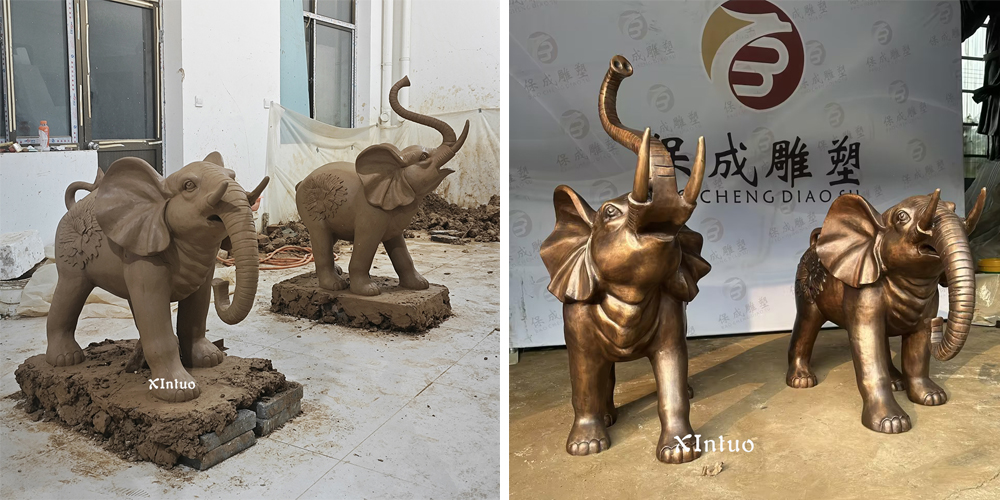 Elephant Statues for Yard