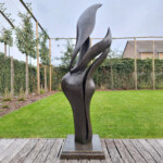 Abstract Bronze Sculpture for Sale