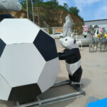 panda outdoor statue