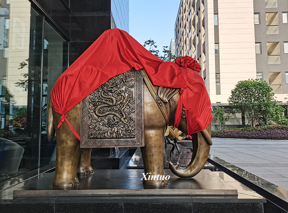 Entrance Elephant Statue