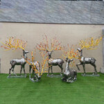 stainless steel deer