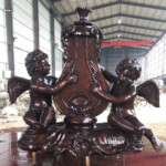 Bronze Cherub Statue