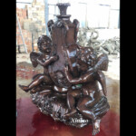 Bronze Cherub Statue