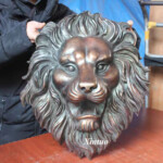 lion wall fountain outdoor