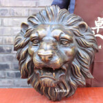 lion wall fountain outdoor